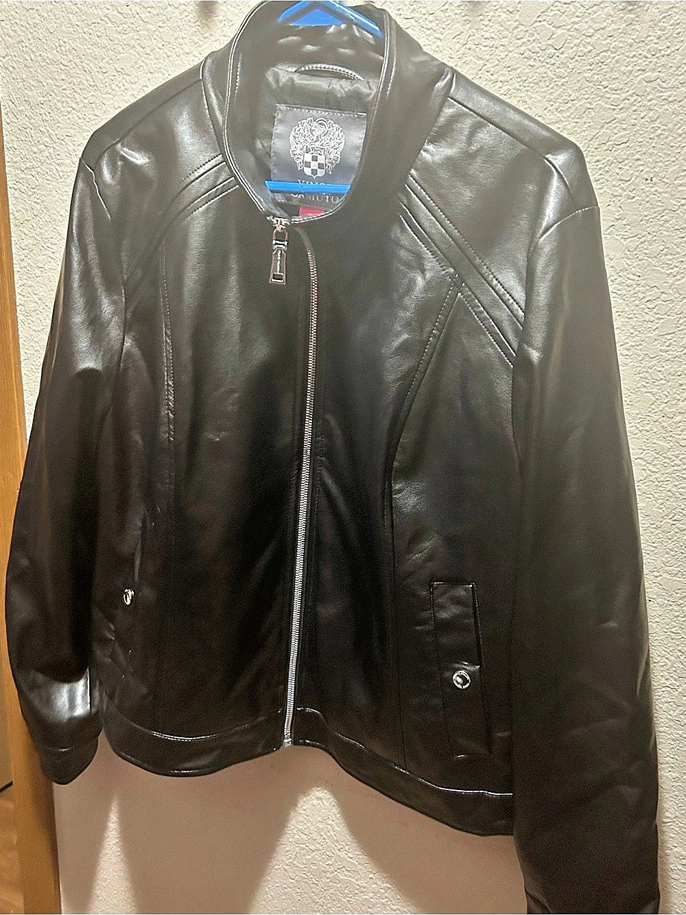 Vince Camuto Women's Black Moto Jacket Like New